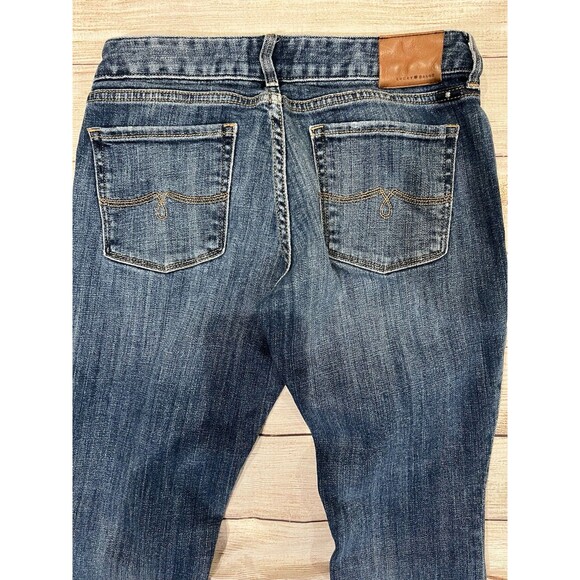 Lucky Brand Women's Lolita Skinny Medium Wash Blue Jeans size 2/26 Ankle - Picture 4 of 10